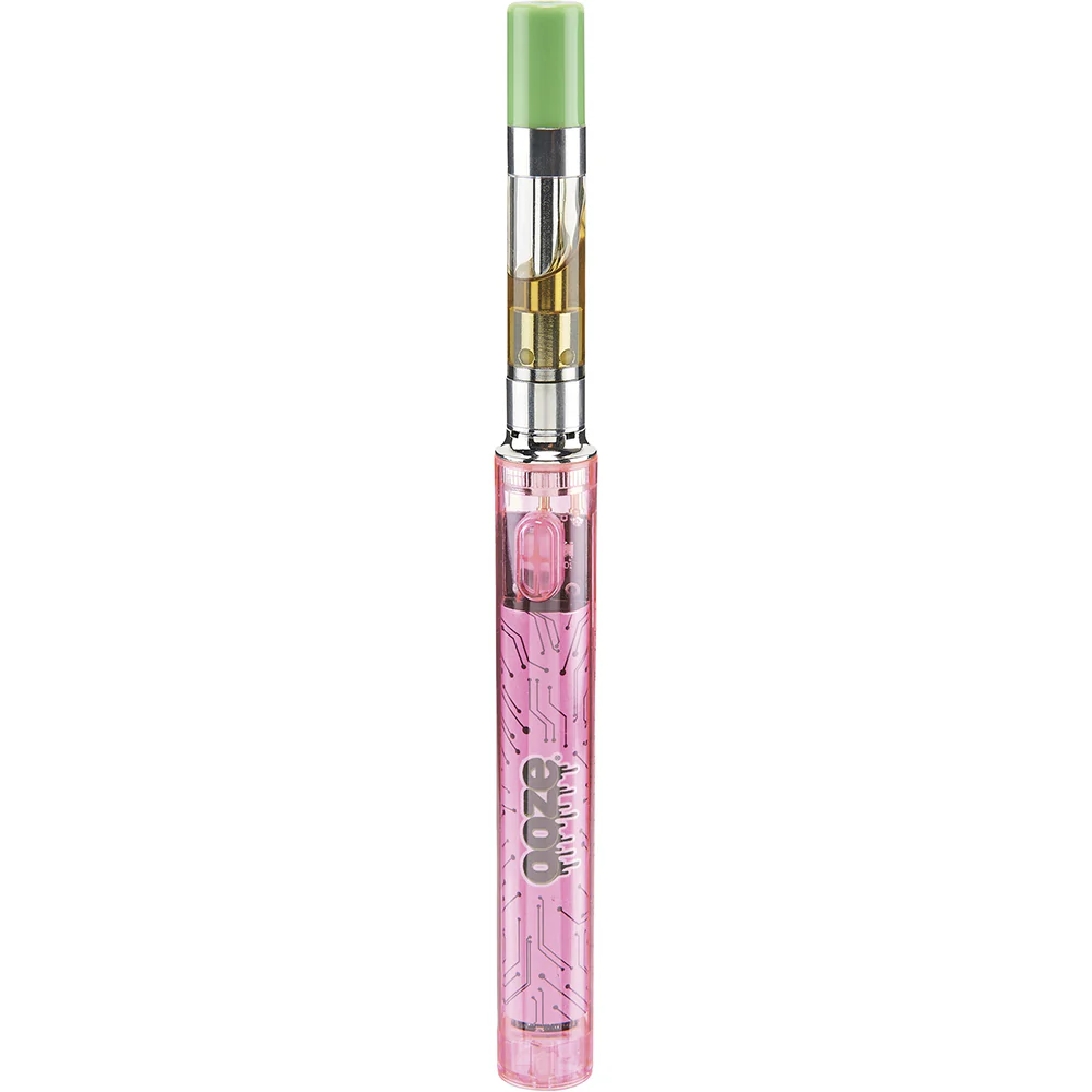 Ooze Slim Clear Pen Battery & Charger (Pink) - Image 7