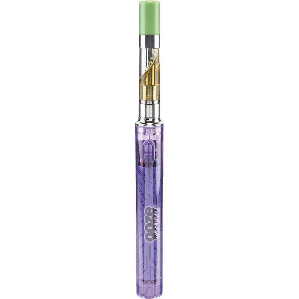 Ooze Slim Clear Pen Battery & Charger (Purple) - Image 3