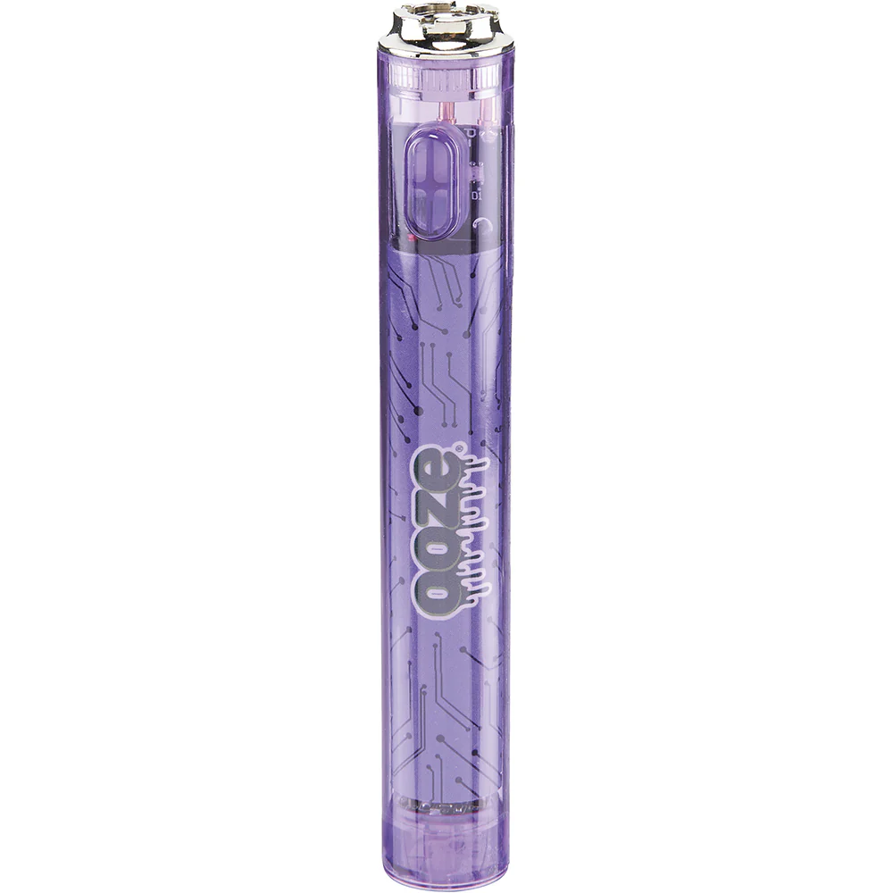 Ooze Slim Clear Pen Battery & Charger (Purple) - Image 4