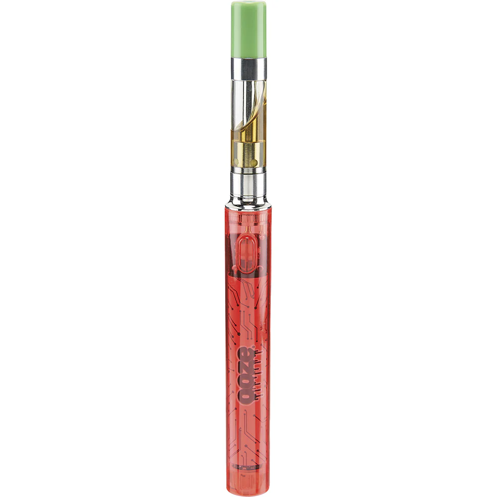 Ooze Slim Clear Pen Battery & Charger (Red) - Image 8