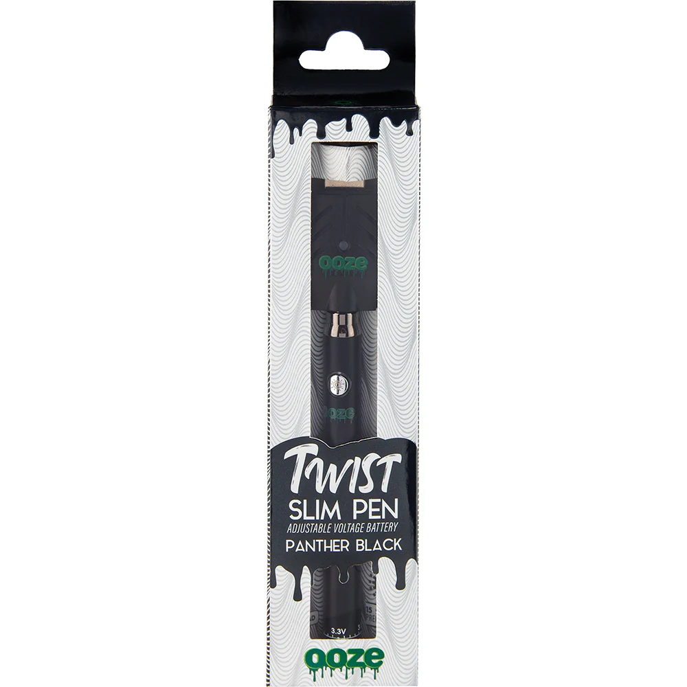 Ooze Slim Twist Vape Battery (Black) - Image 3