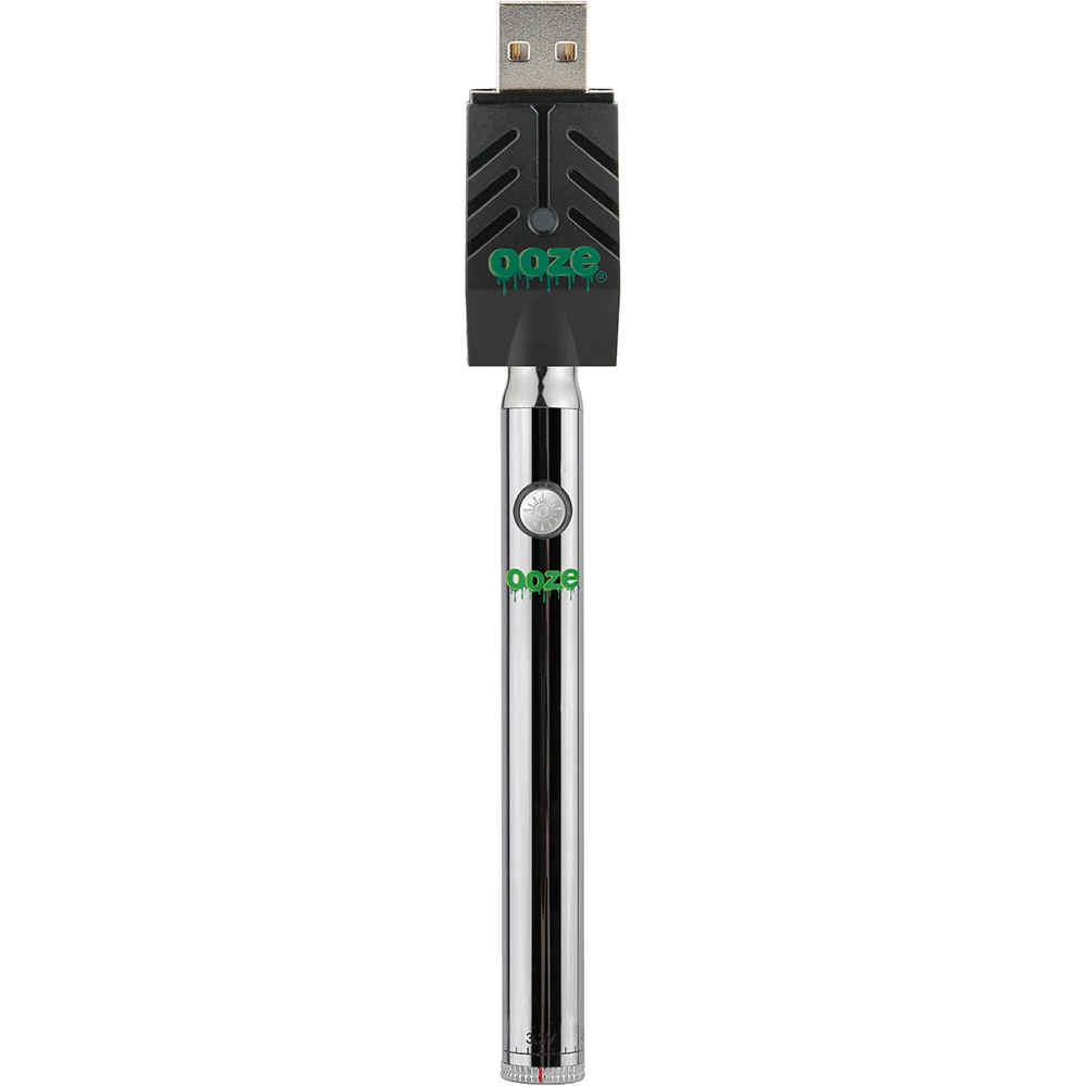 Ooze Slim Twist Vape Battery (Chrome) - Image 3
