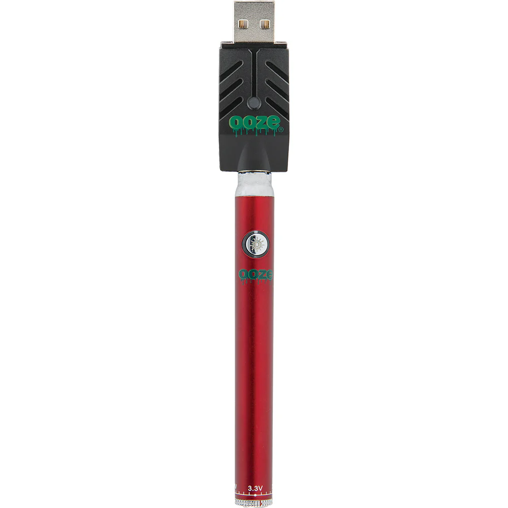 Ooze Slim Twist Vape Battery (Red) - Image 4