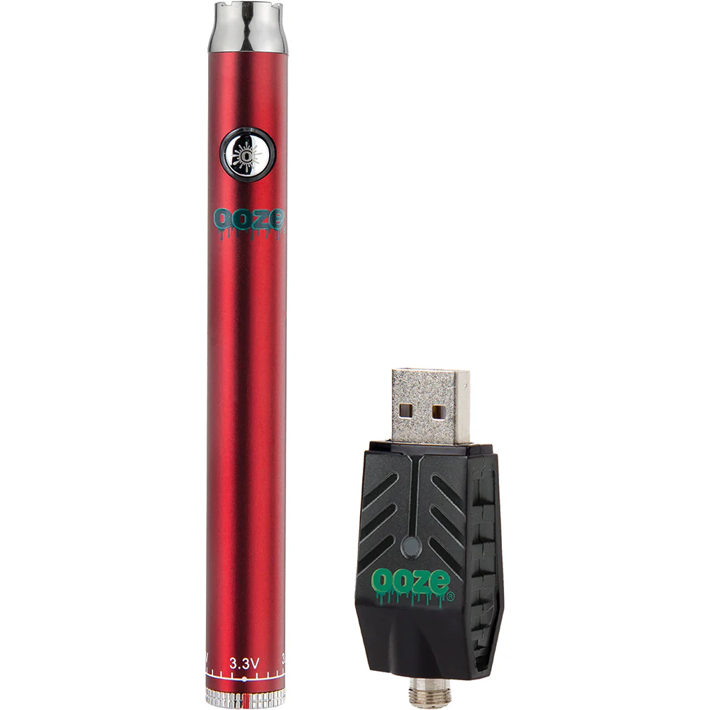 Ooze Slim Twist Vape Battery (Red) - Image 5