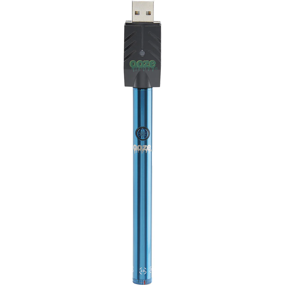 Ooze Slim Twist Vape Pen Battery 2.0 (Blue) - Image 2