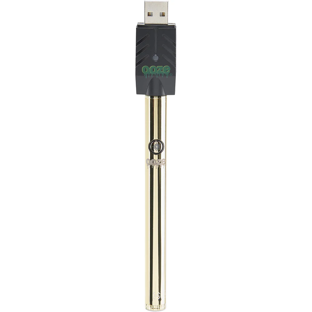 Ooze Slim Twist Vape Pen Battery 2.0 (Gold) - Image 2