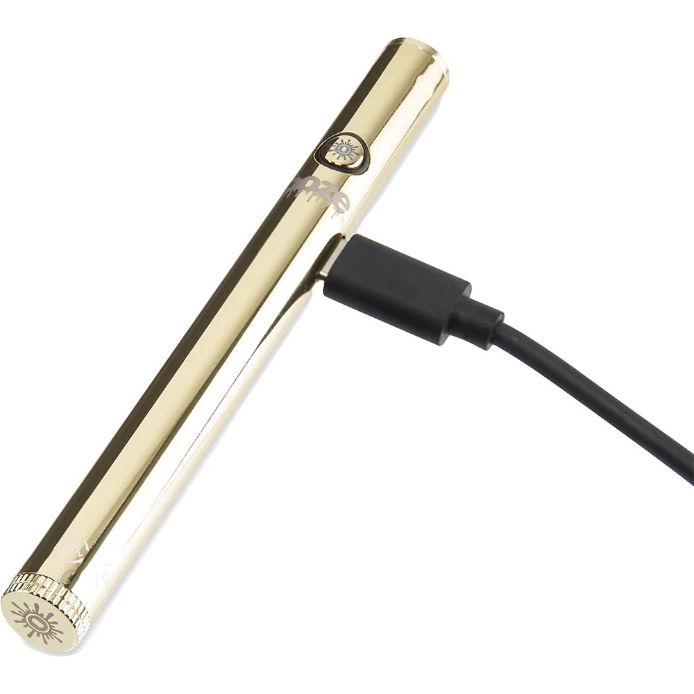 Ooze Slim Twist Vape Pen Battery 2.0 (Gold) - Image 4
