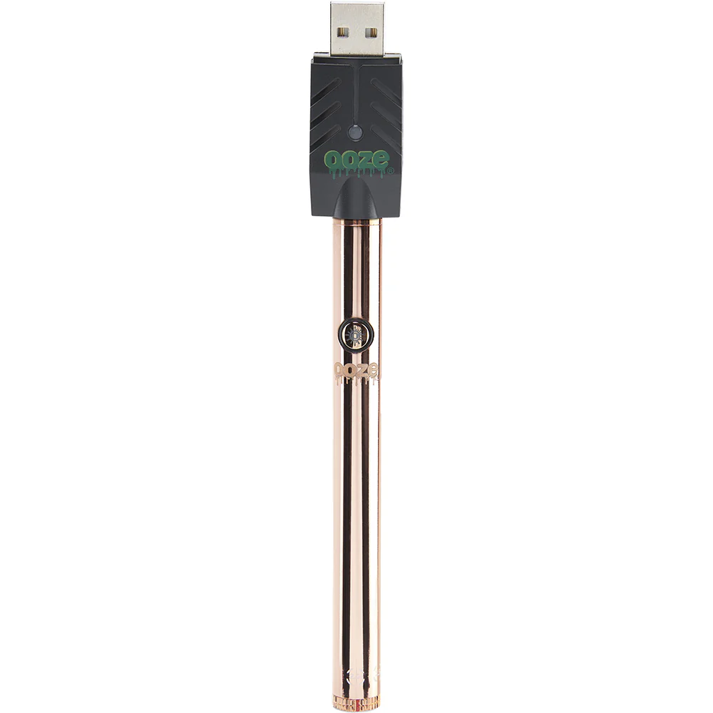 Ooze Slim Twist Vape Pen Battery 2.0 (Rose Gold) - Image 2