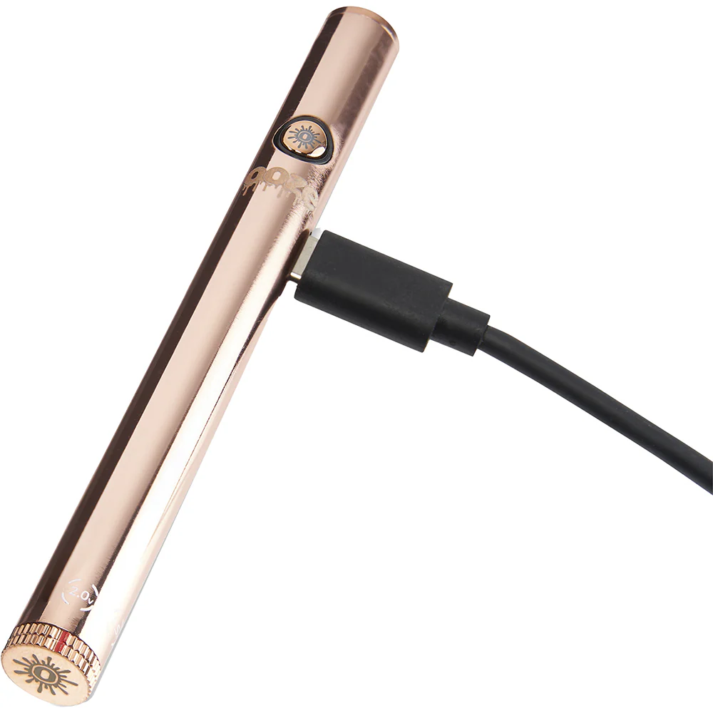 Ooze Slim Twist Vape Pen Battery 2.0 (Rose Gold) - Image 3