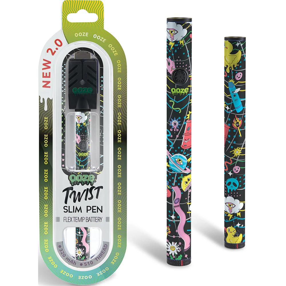 Ooze Slim Twist Vape Pen Battery 2.0 (Time Warp)