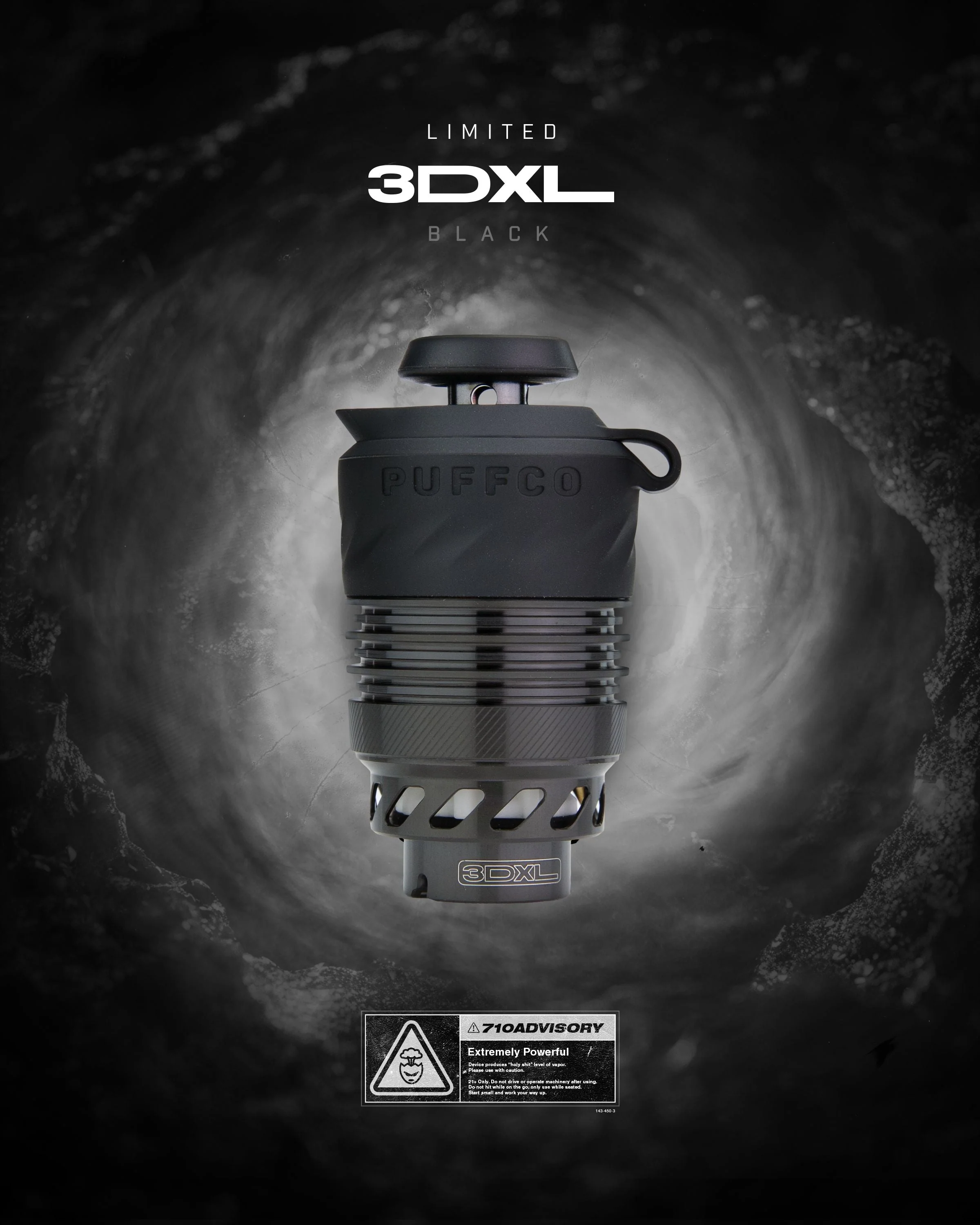 Puffco Peak Pro 3D XL Replacement Chamber - LE Full Black - Image 3