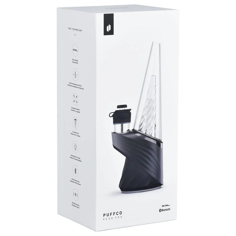 Puffco Peak Pro (w/ 3DXL Chamber) (Onyx Black) - Image 4