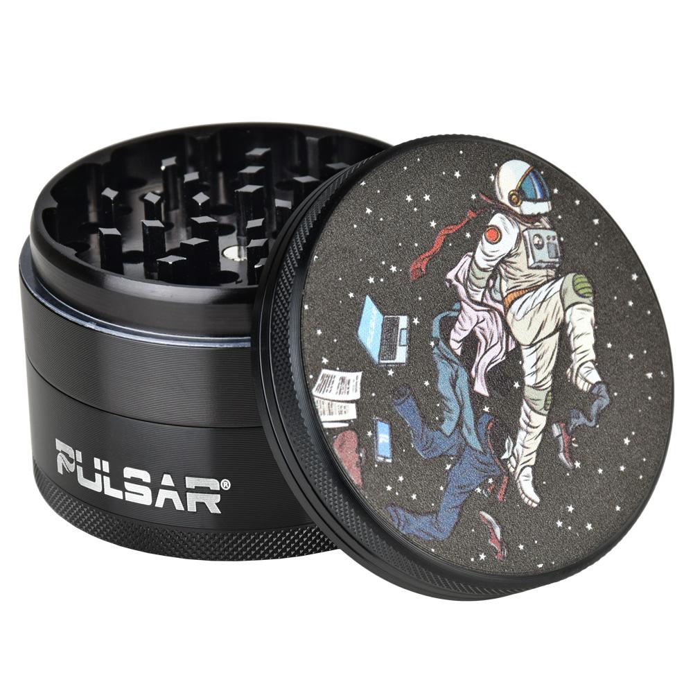 Pulsar 2.5” Metal 4-Piece Grinder - Multiple Designs! - Image 2
