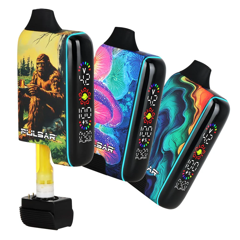 Pulsar 510 DL 5.0 Precision Voltage Control LCD Screen Vape Bar (Design Series) - Image 4