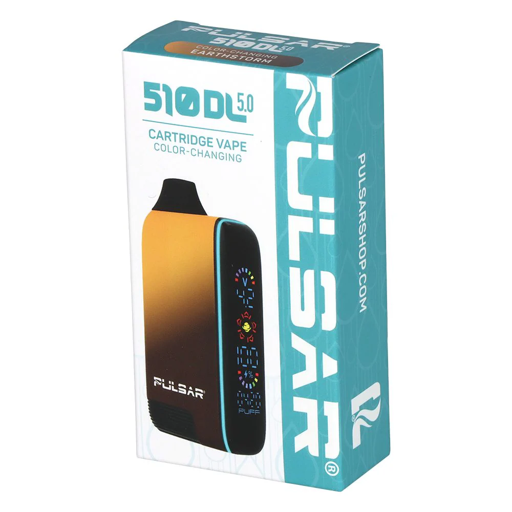 Pulsar 510 DL 5.0 Precision Voltage Control LCD Screen Vape Bar | Thermo Series | 1000mAh - Image 12