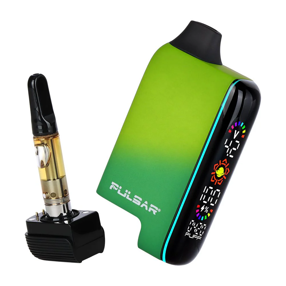 Pulsar 510 DL 5.0 Precision Voltage Control LCD Screen Vape Bar | Thermo Series | 1000mAh - Image 23