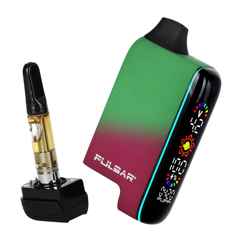 Pulsar 510 DL 5.0 Precision Voltage Control LCD Screen Vape Bar | Thermo Series | 1000mAh - Image 35