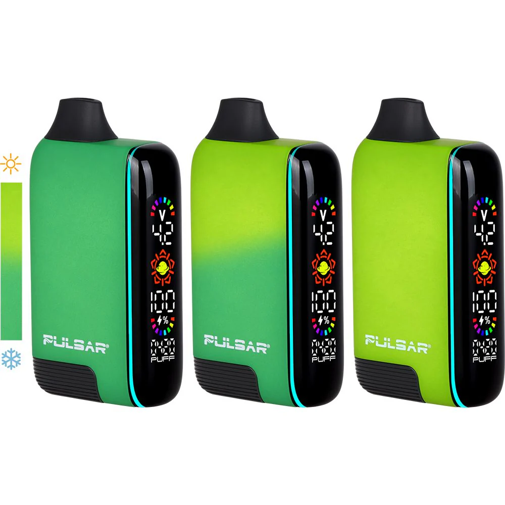 Pulsar 510 DL 5.0 Precision Voltage Control LCD Screen Vape Bar | Thermo Series | 1000mAh - Image 6