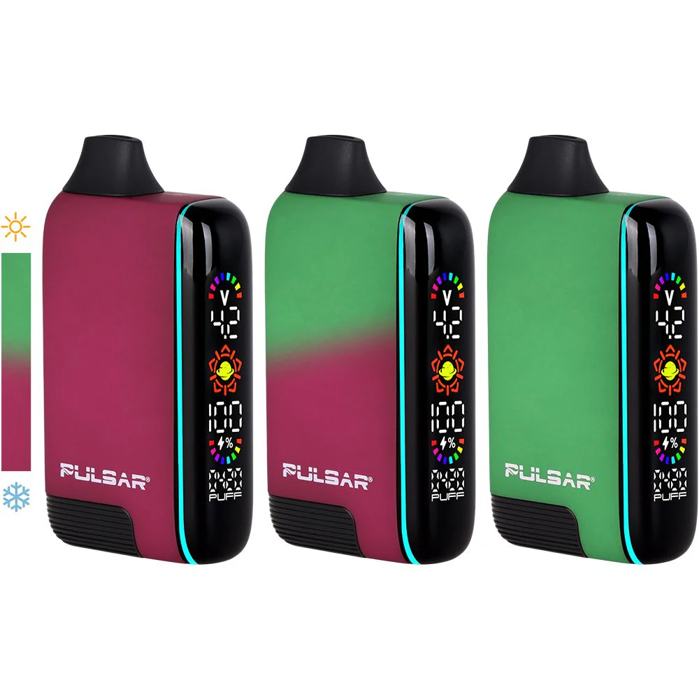 Pulsar 510 DL 5.0 Precision Voltage Control LCD Screen Vape Bar | Thermo Series | 1000mAh - Image 7