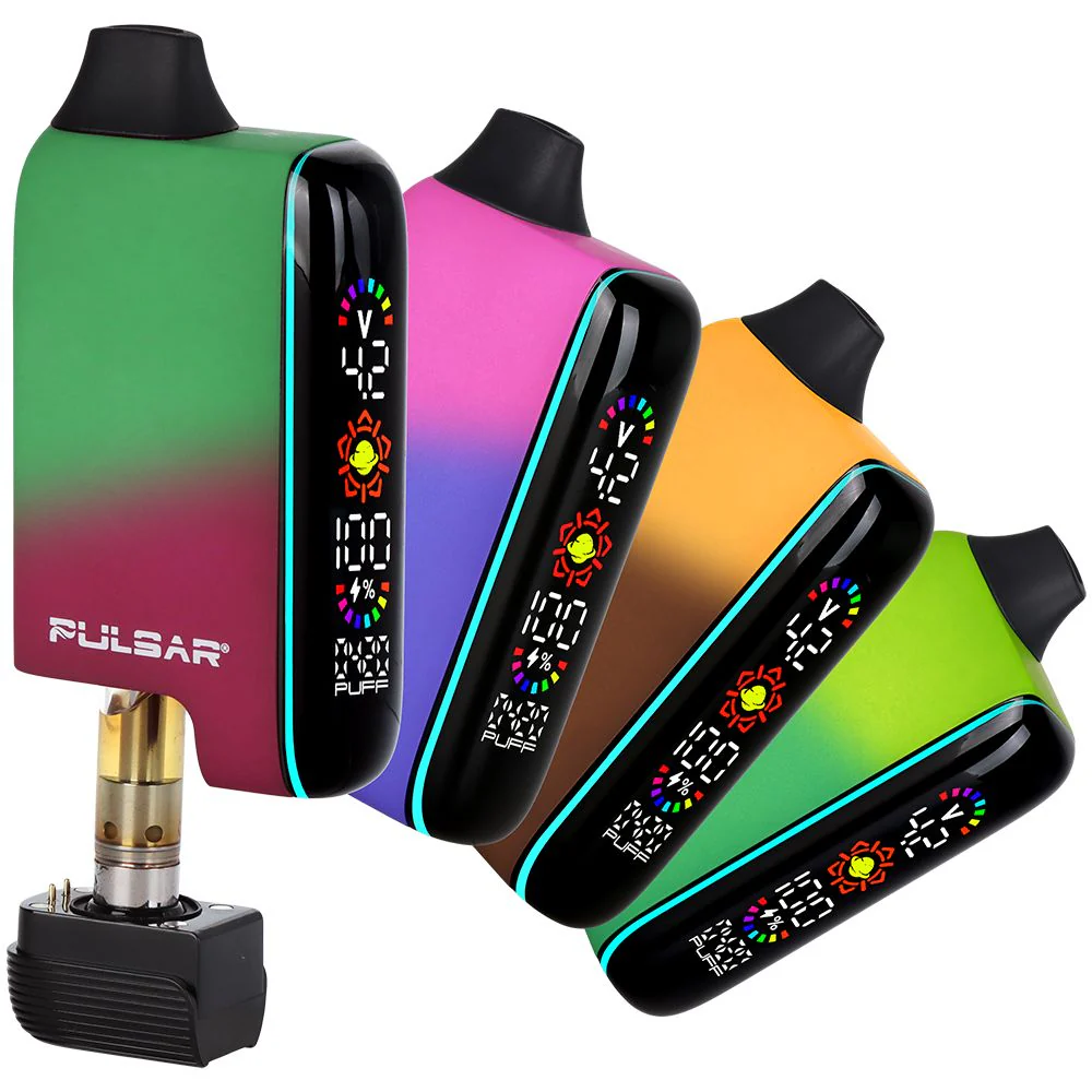Pulsar 510 DL 5.0 Precision Voltage Control LCD Screen Vape Bar | Thermo Series | 1000mAh - Image 8