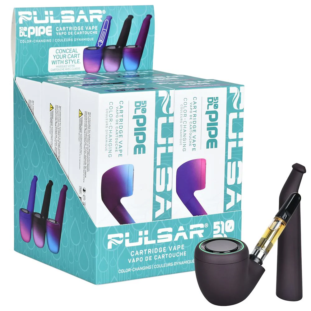 Pulsar 510 DL Pipe Variable Voltage Cartridge Vape - Image 16