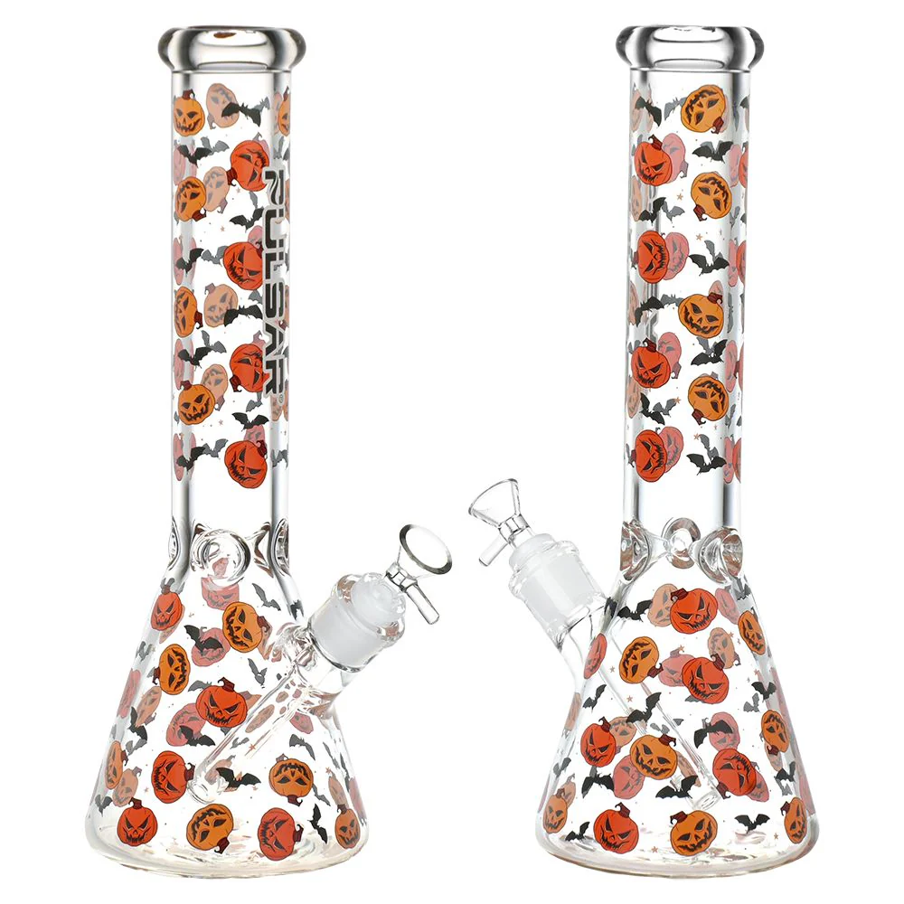 Pulsar Cackling Pumpkins Batty Beaker Bong - Image 3