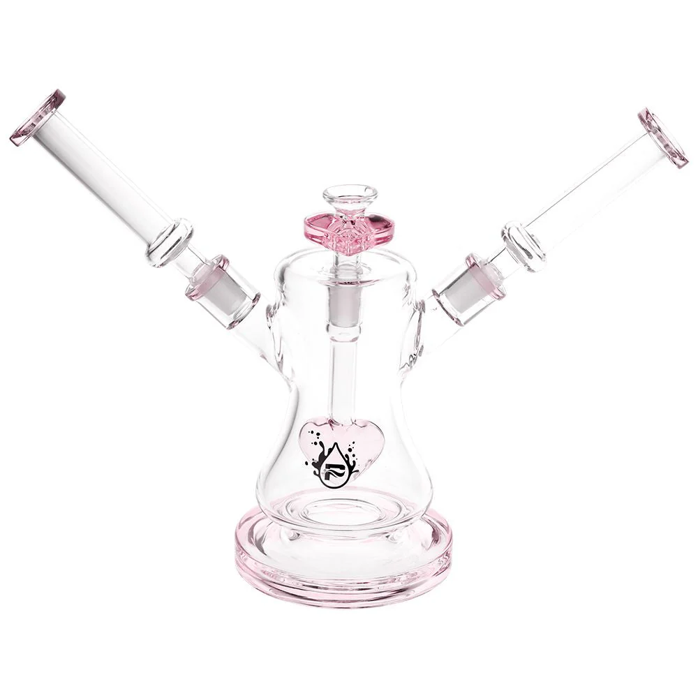 Date Night: Dual Neck Glass Water Pipe - Image 2