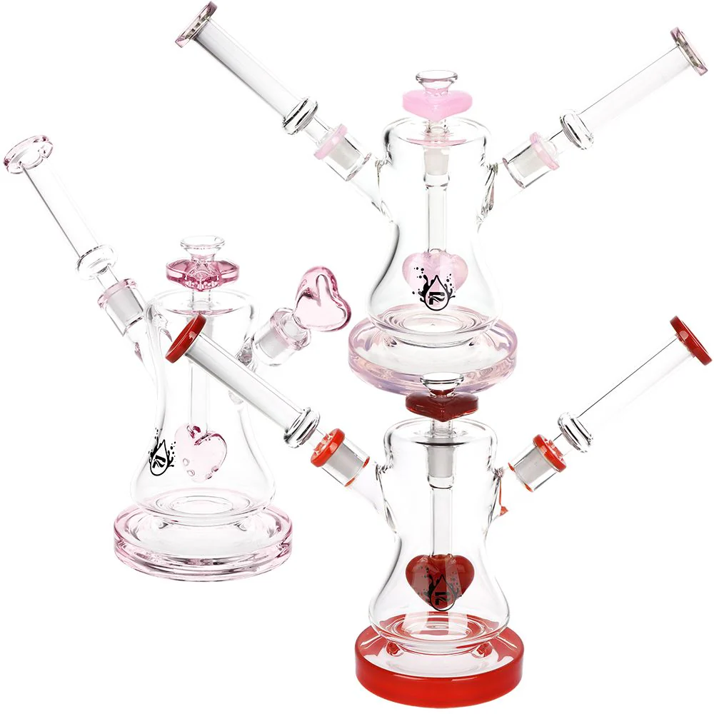 Date Night: Dual Neck Glass Water Pipe - Image 4