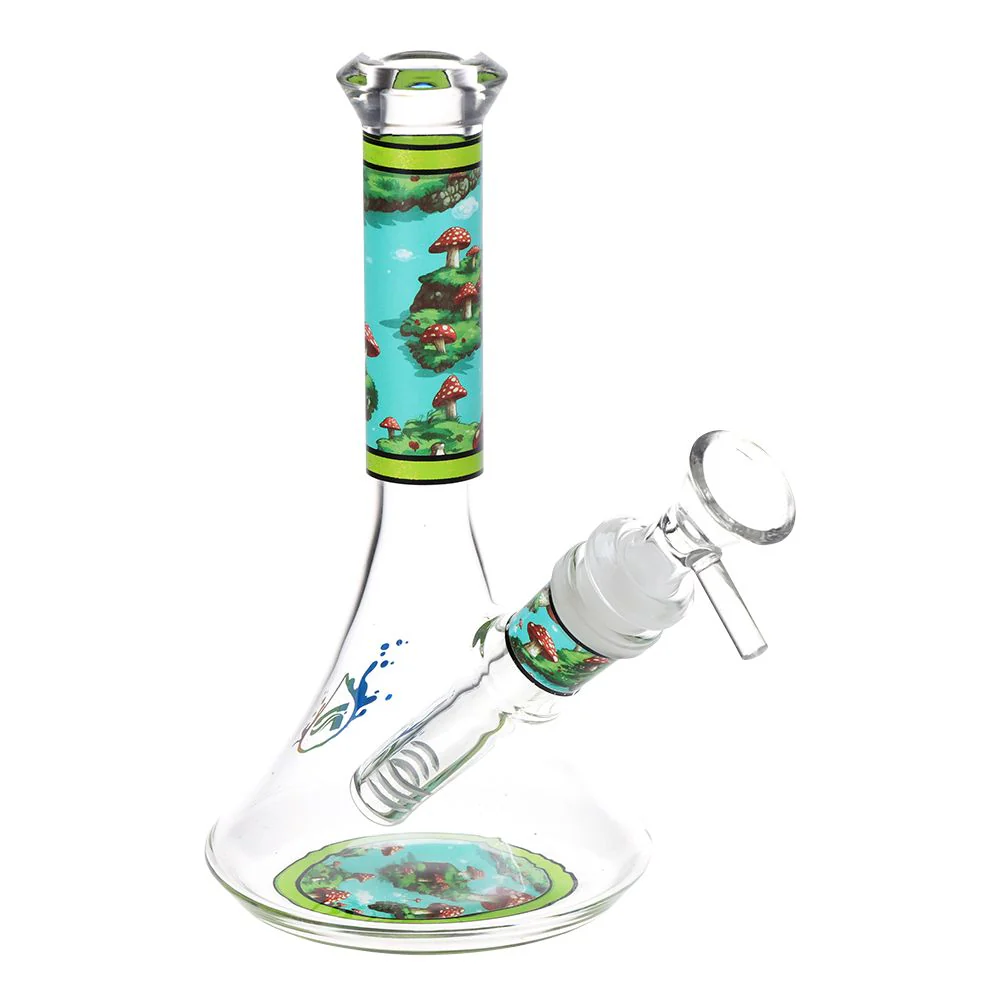 Pulsar Design Series Flared Beaker Glass Water Pipe | 6.75" | 14mm F - Image 2