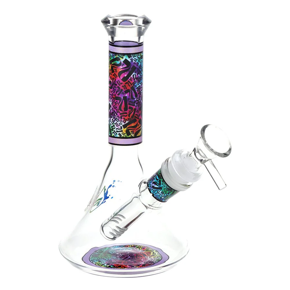 Pulsar Design Series Flared Beaker Glass Water Pipe | 6.75" | 14mm F - Image 4