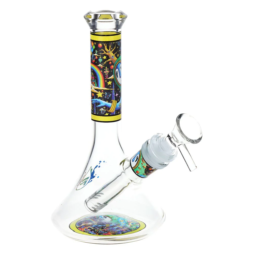 Pulsar Design Series Flared Beaker Glass Water Pipe | 6.75" | 14mm F - Image 7