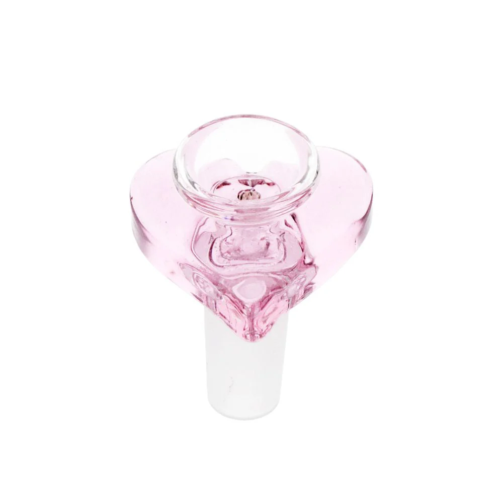 Double Kiss Heart Glass Water Pipe - Image 4