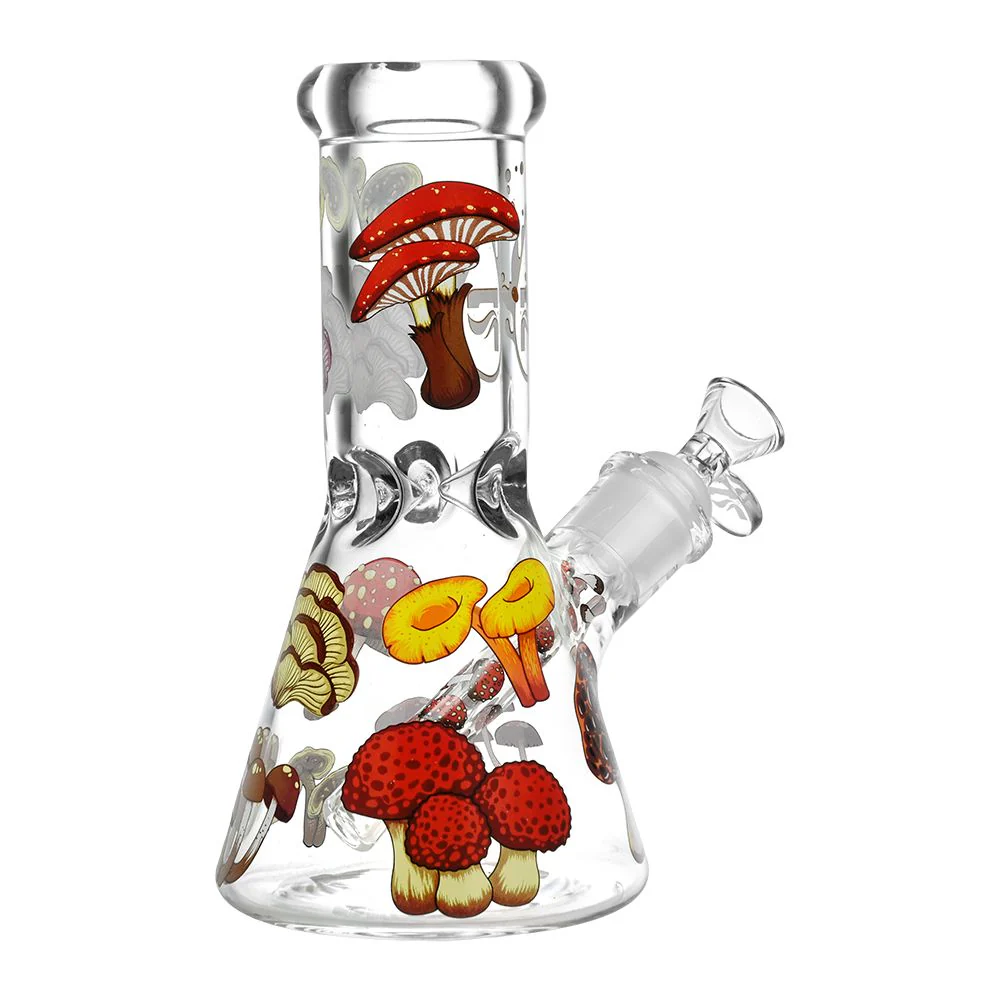 Pulsar Eat Me Design Glass Beaker Water Pipe - 7.75" / 14mm F - Image 3