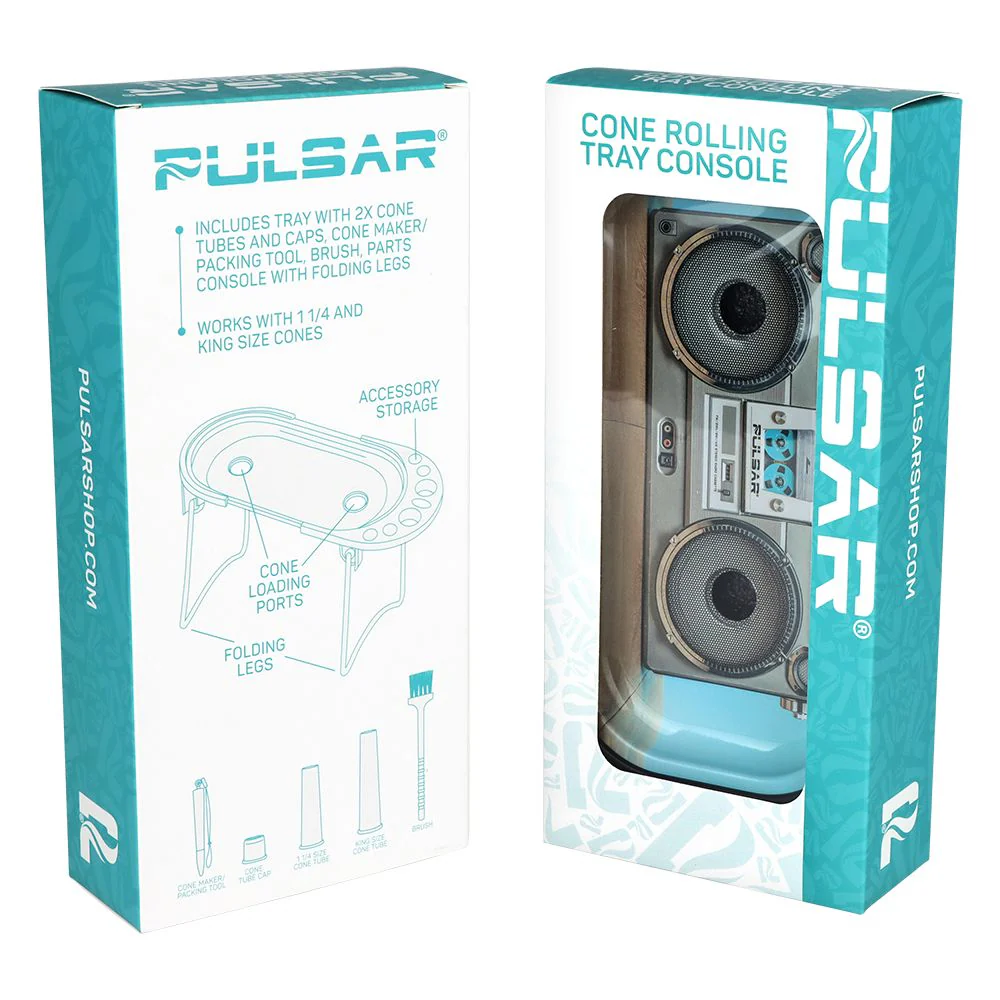 Pulsar Elevated Cone Rolling Tray Console - Image 15