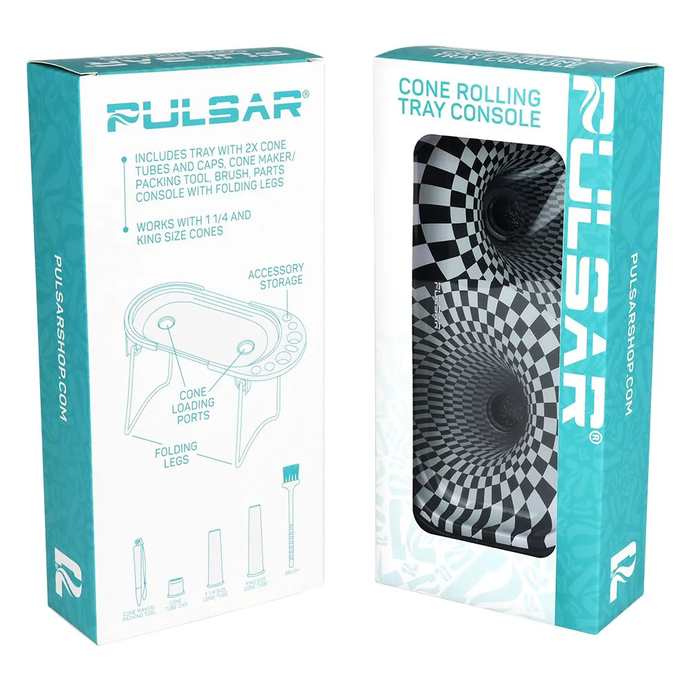 Pulsar Elevated Cone Rolling Tray Console - Image 25