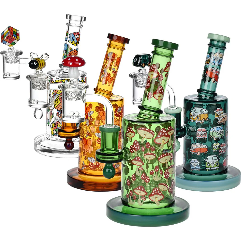 Pulsar Greatest Hits Series Glow Dab Rig Kit / 8" / 14mm F - Image 2