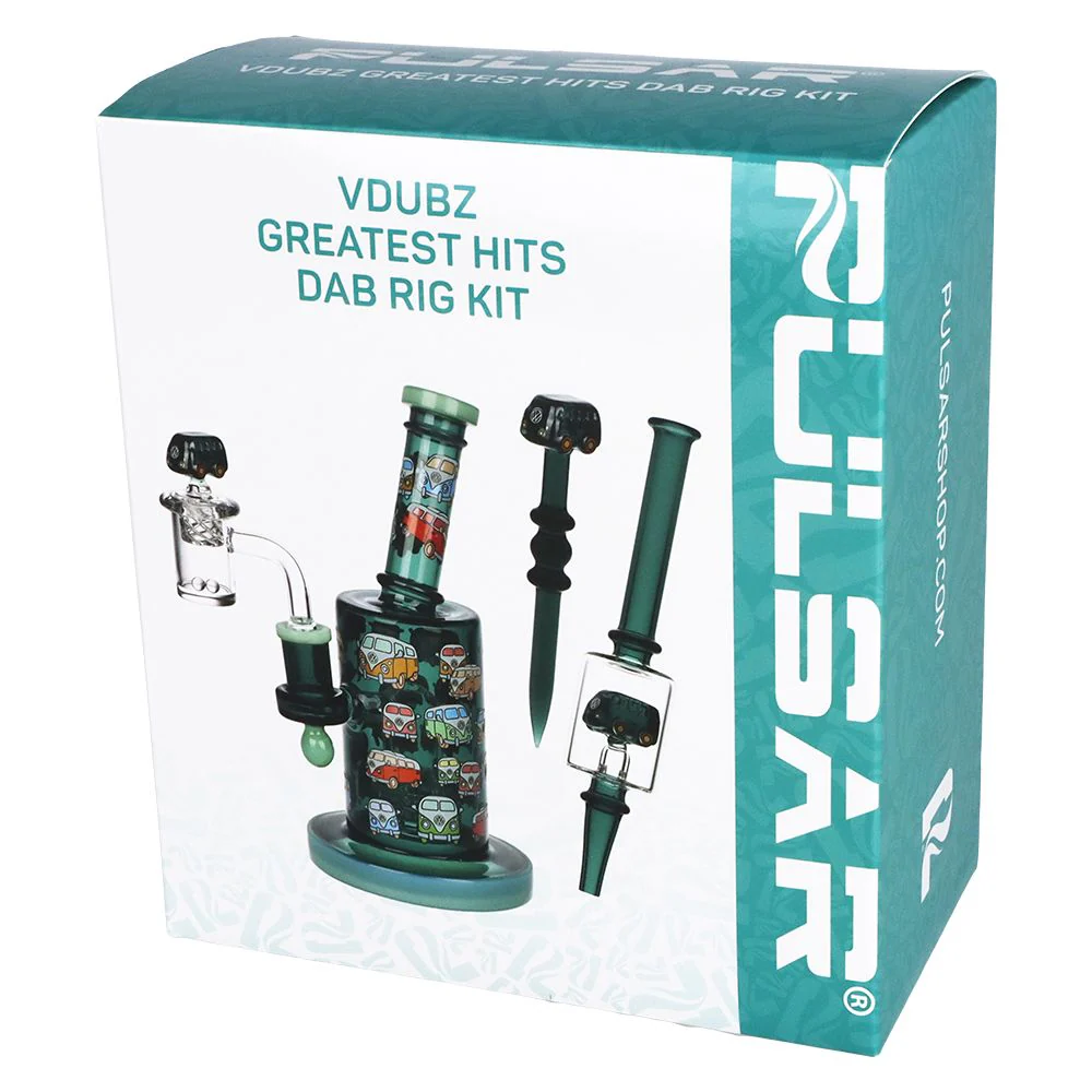 Pulsar Greatest Hits Series Glow Dab Rig Kit / 8" / 14mm F - Image 44
