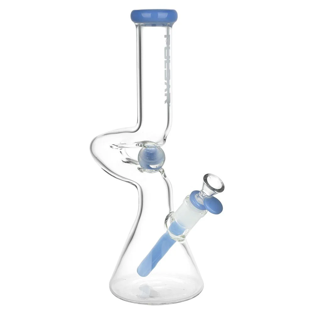Pulsar Kinked Marble Glass Beaker Water Pipe - Image 2