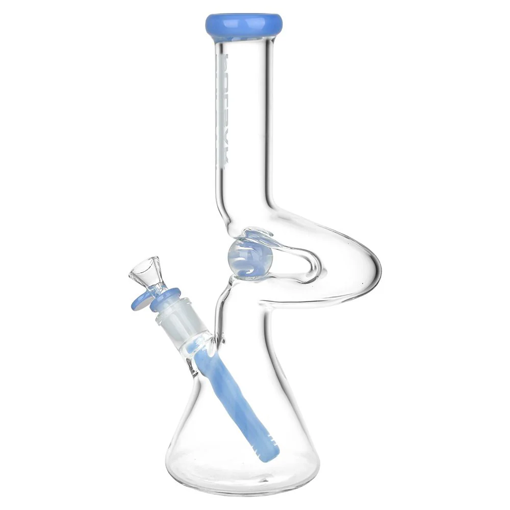 Pulsar Kinked Marble Glass Beaker Water Pipe - Image 3
