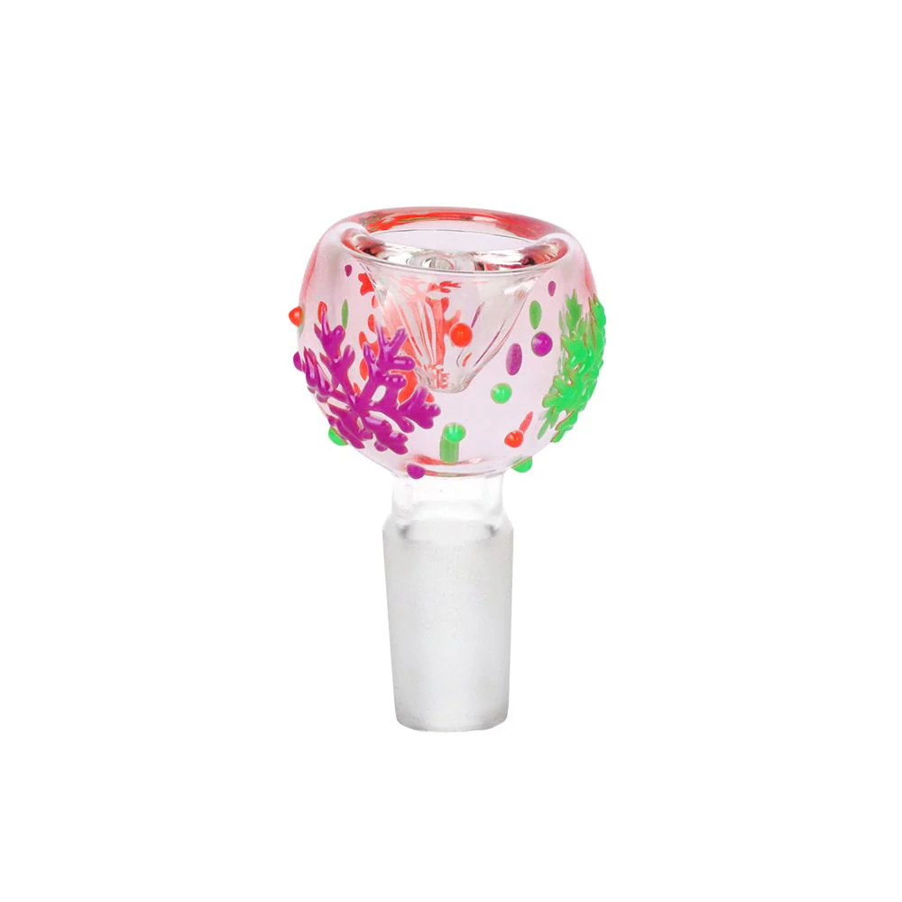 Kiss My Lips Glow In Dark Beaker Glass Water Pipe - Image 4