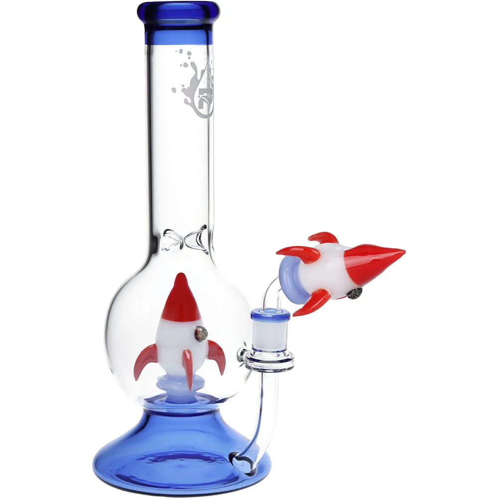Rocketship Glass Water Pipe - Image 2
