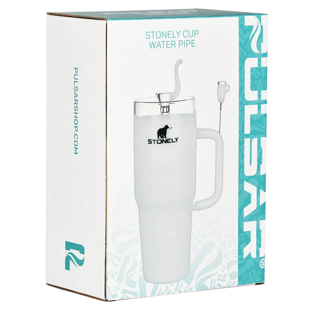 Stonely Cup Glass Water Pipe - Image 11