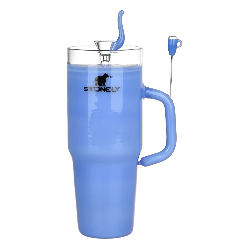 Stonely Cup Glass Water Pipe - Image 2