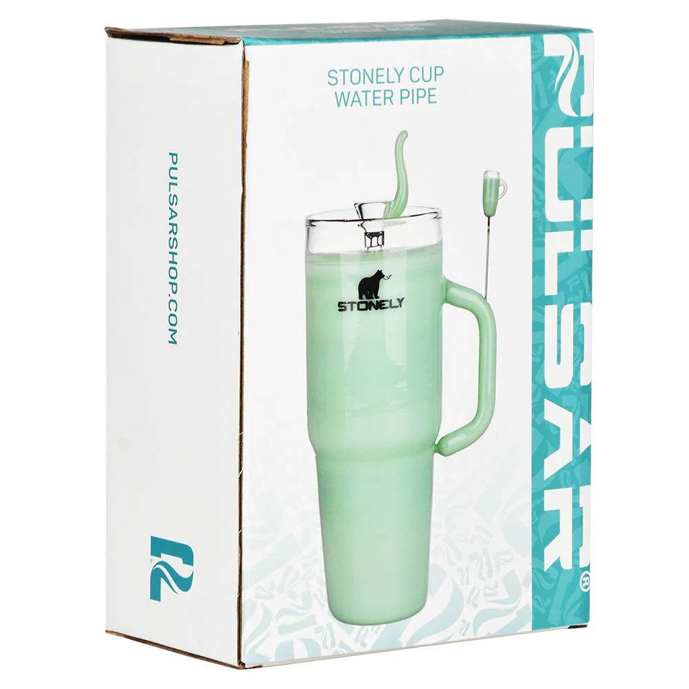 Stonely Cup Glass Water Pipe - Image 8