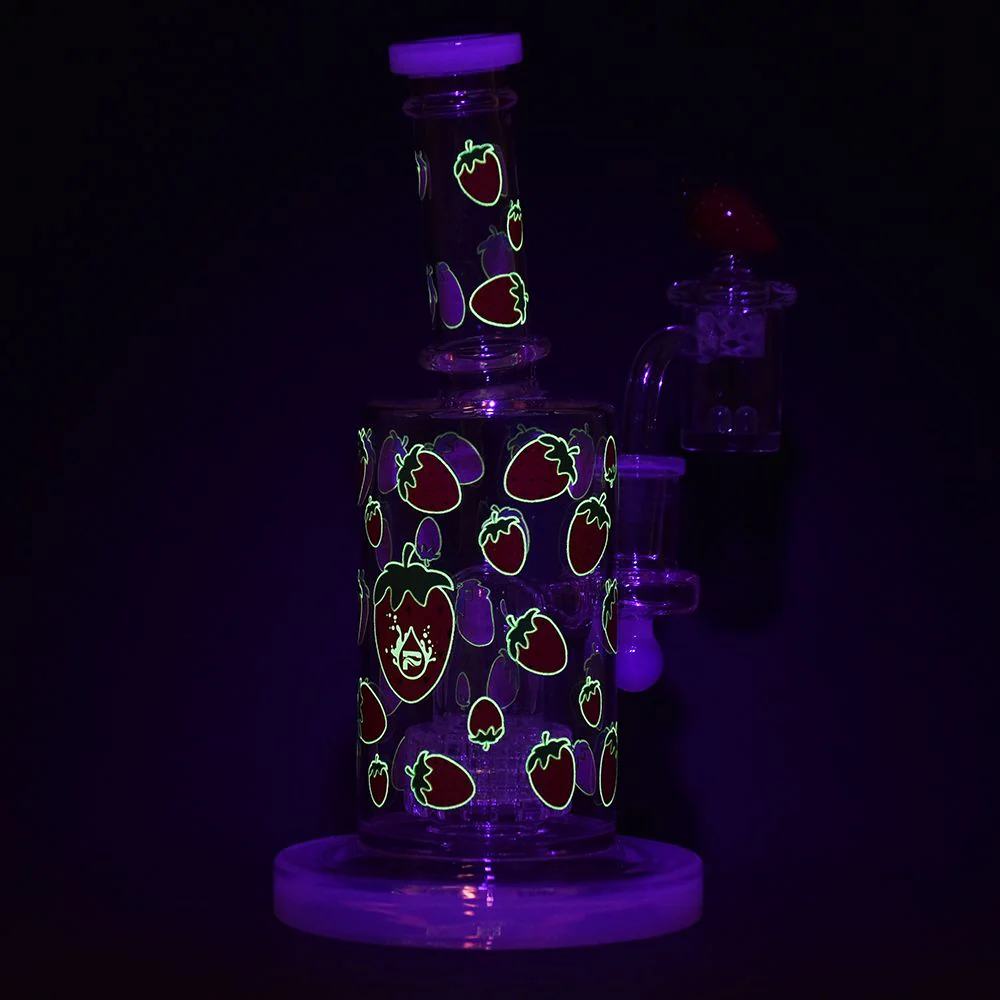 Pulsar Strawberry Cough Glow In The Dark Dab Rig Kit - Image 6