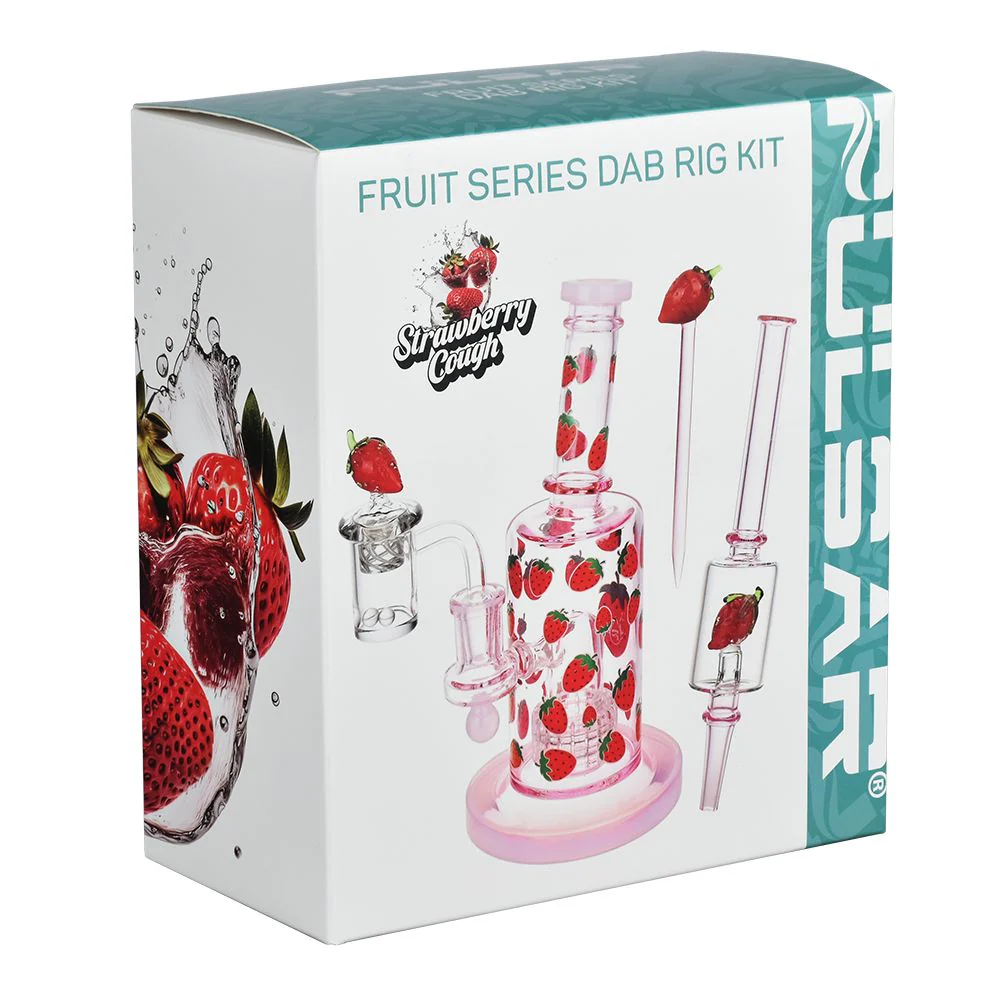 Pulsar Strawberry Cough Glow In The Dark Dab Rig Kit - Image 7