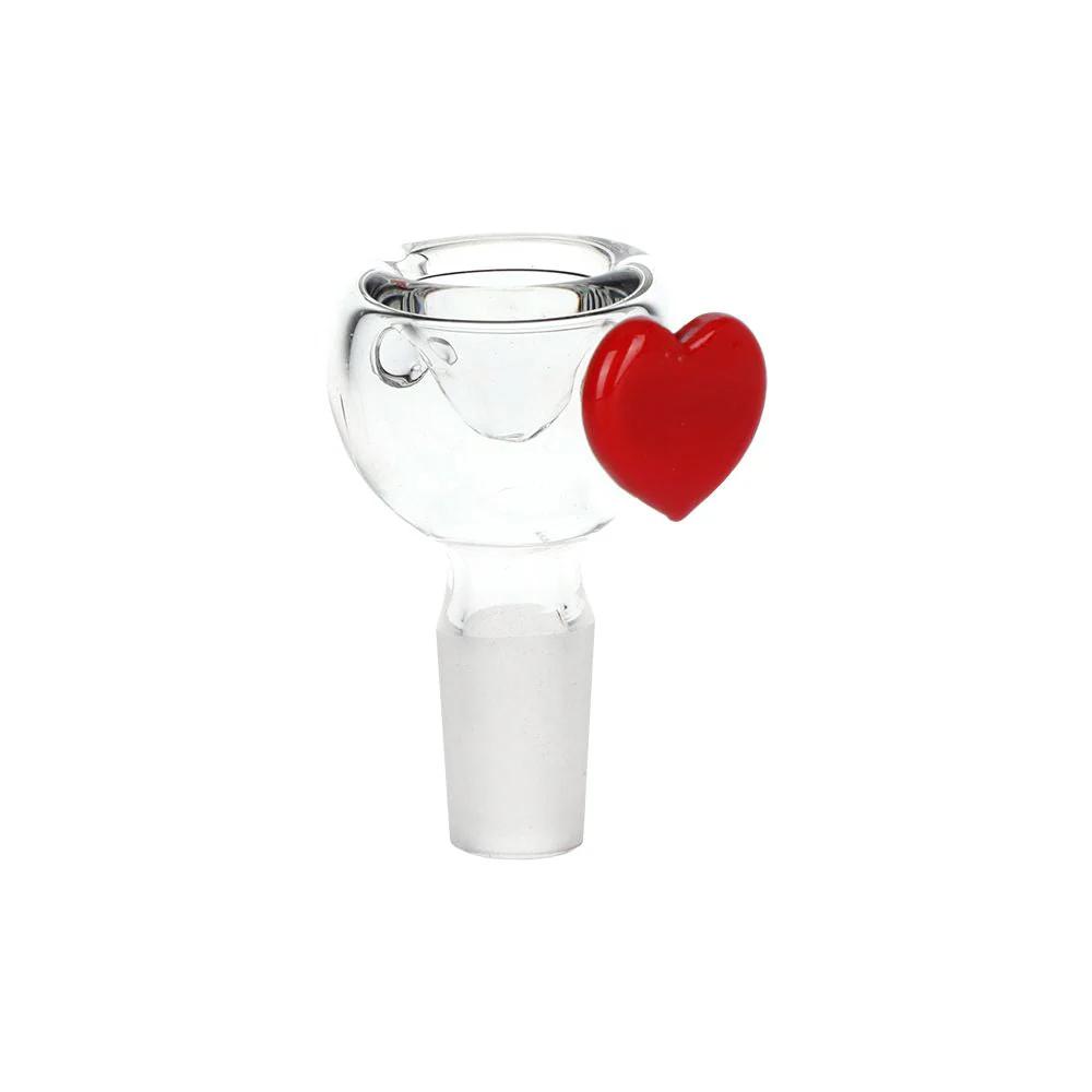 Valentines Heart Vase Glass Water Pipe - Image 3
