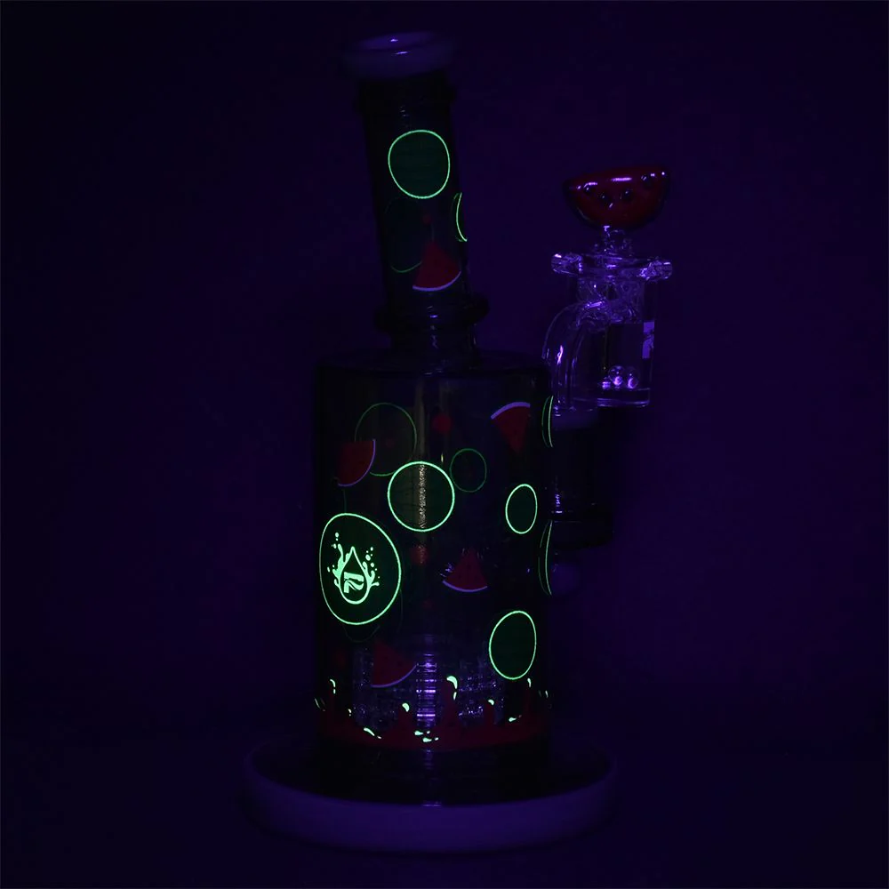 Pulsar Watermelon Zkittles Glow In The Dark Dab Rig Kit - Image 5