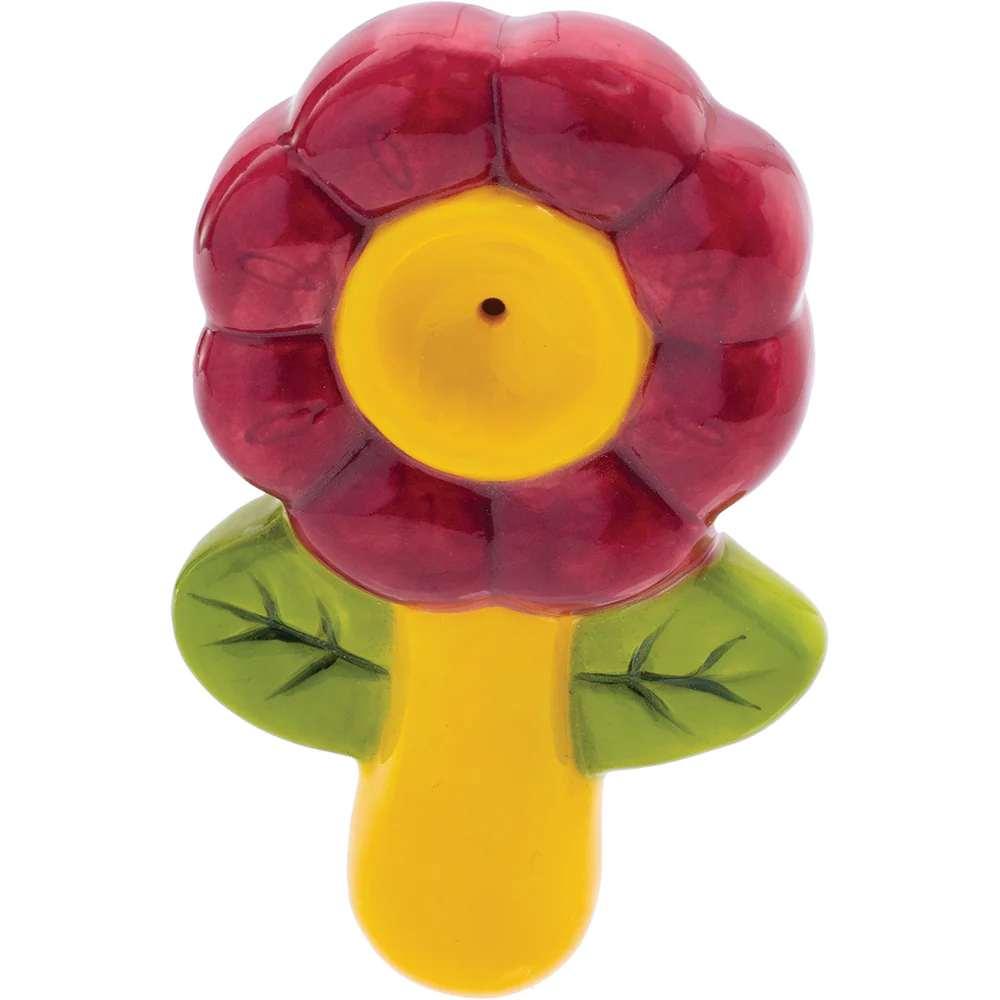 Purple Flower Pipe - Image 3
