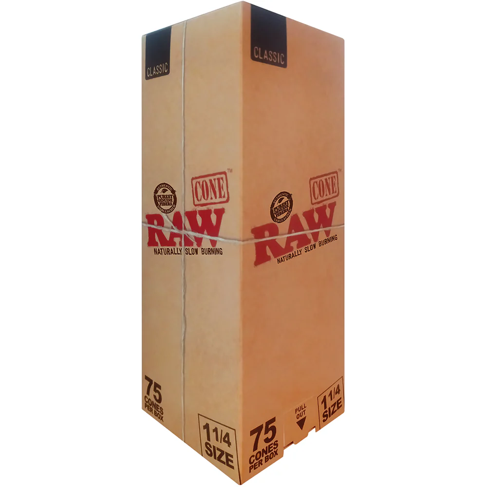 RAW Cones (1 1/4 OR King Size) (75 count)